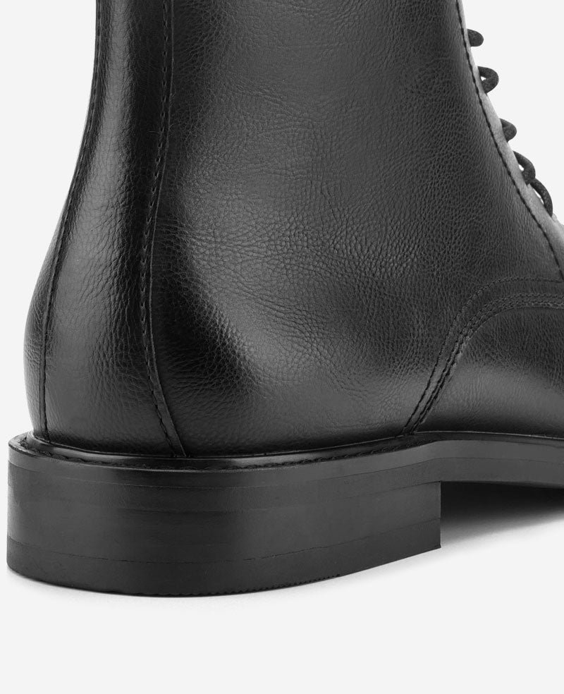 Kenneth Cole Reaction Shoes REACTION Lowen Combat Boot anfibi neri