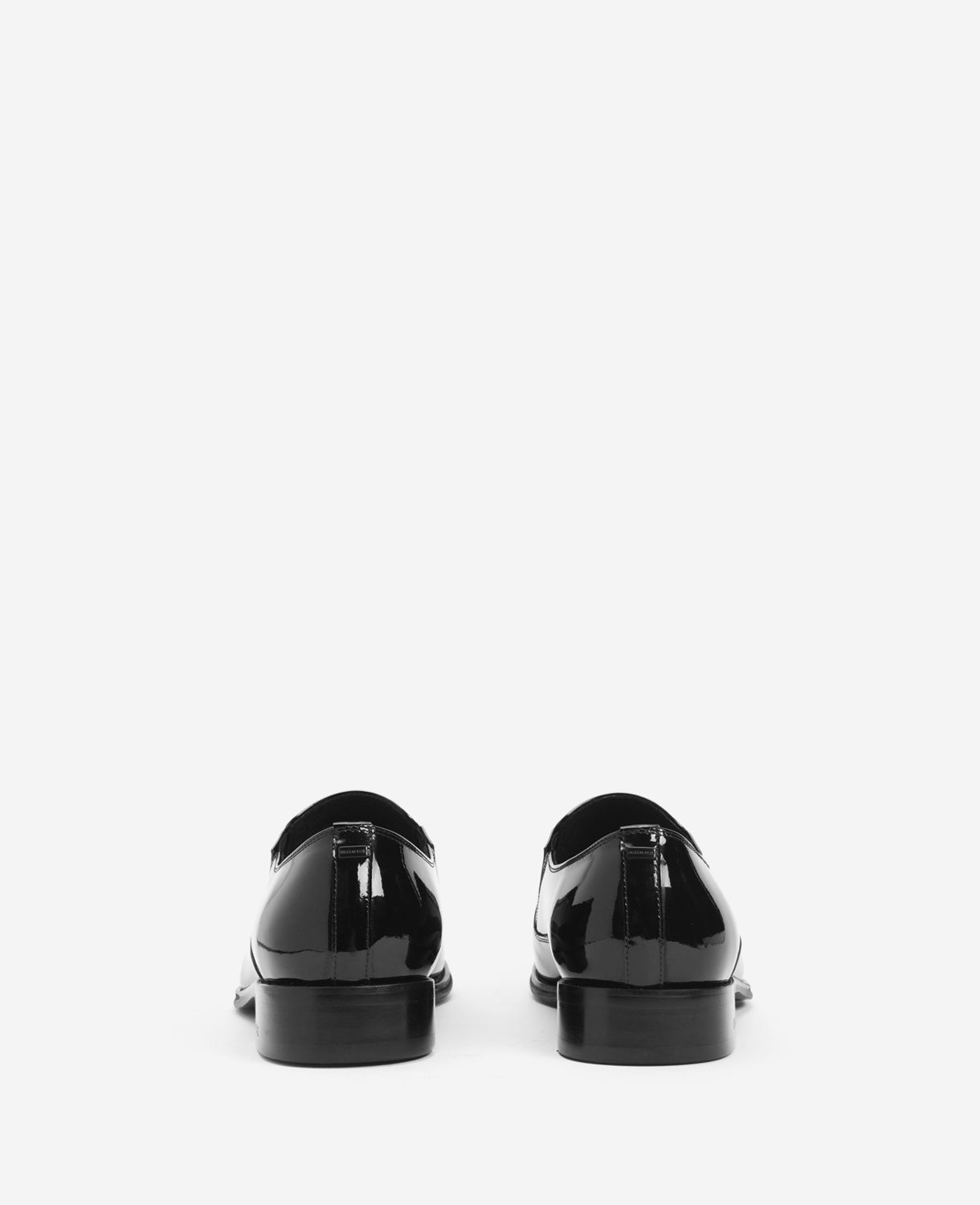 Kenneth Cole Reaction Shoes Tully Patent Slip-On Oxford scarpe nere
