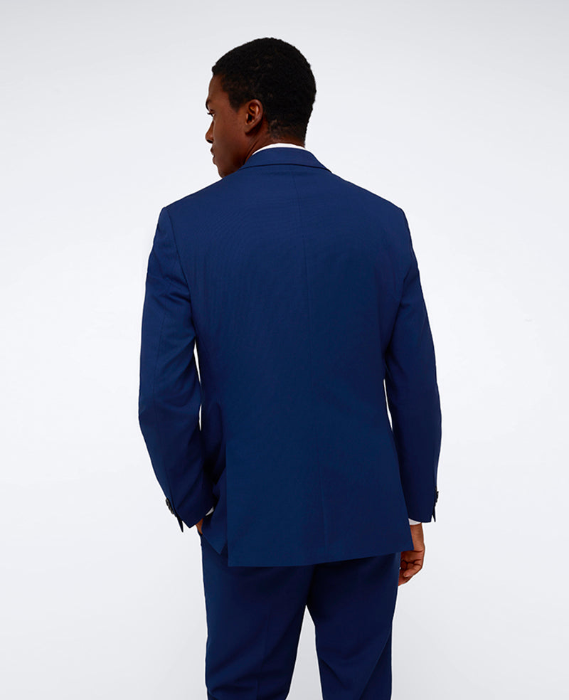 Kenneth Cole Reaction Ready Flex Suit Separate Jacket giacca abito blu slim fit
