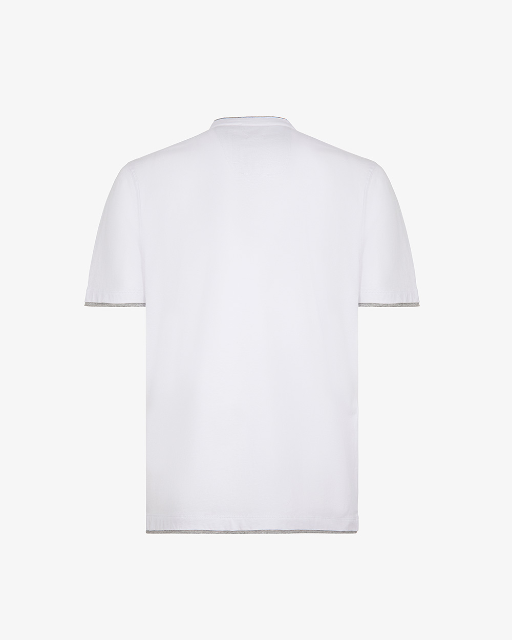 Markup Uomo Felpe & T-shirt Serafino jersey con contrasti
