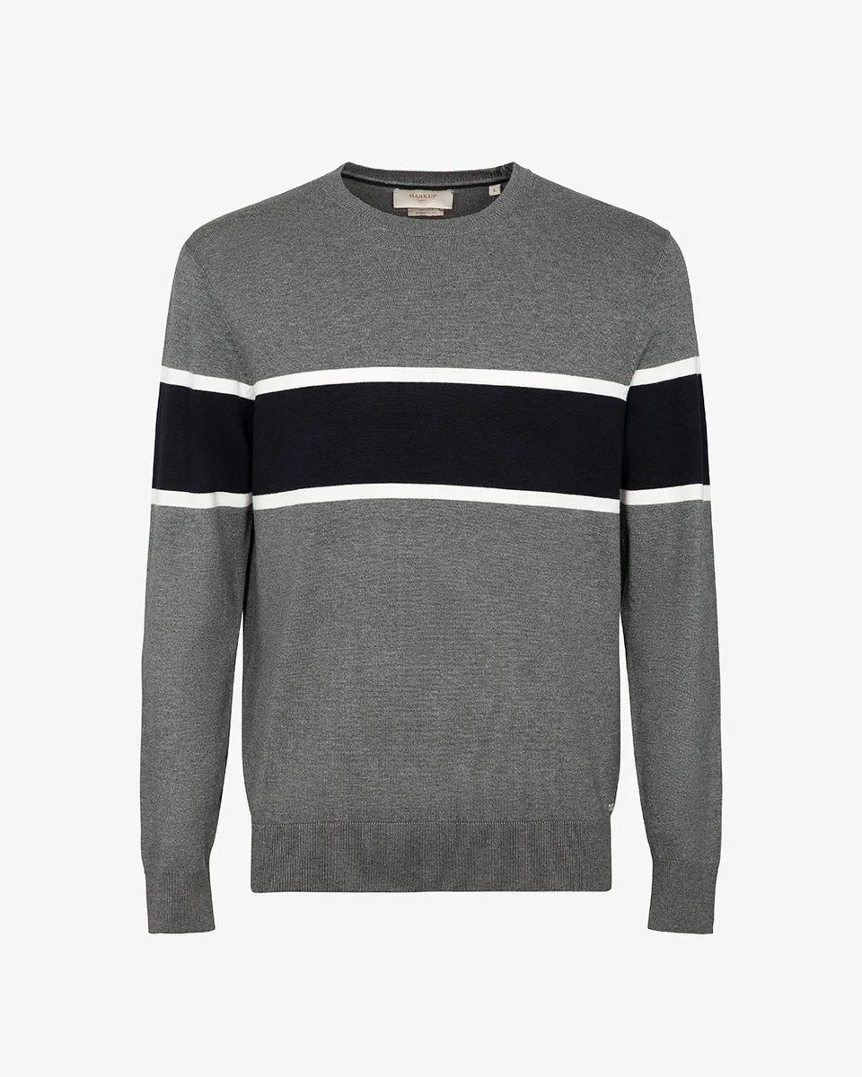 Markup Uomo Maglieria Maglia viscosa righe