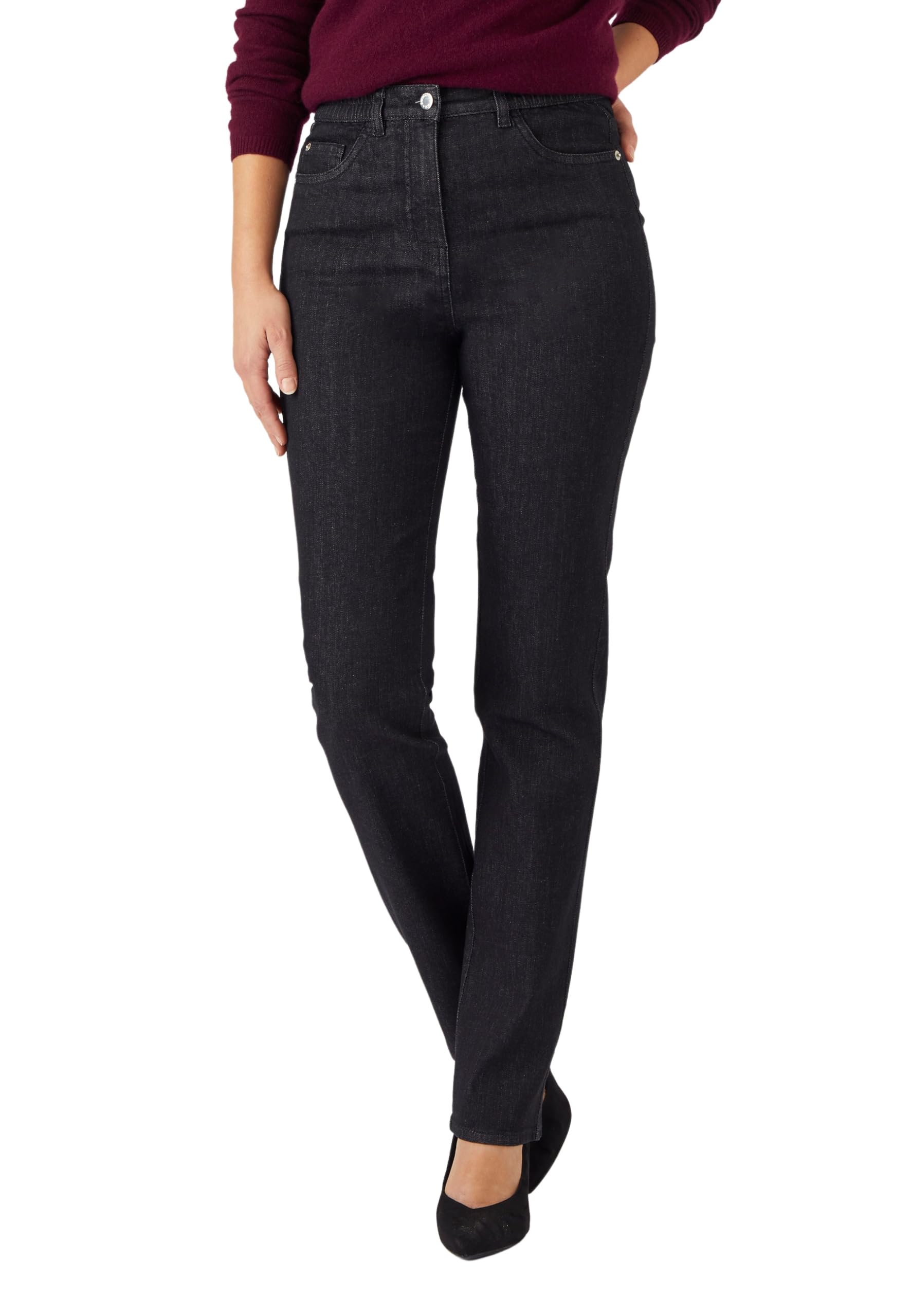 Damart Prêt-à-porter Jeans 5 Tasche 3 Stature jeans Blu Denim Medio 40