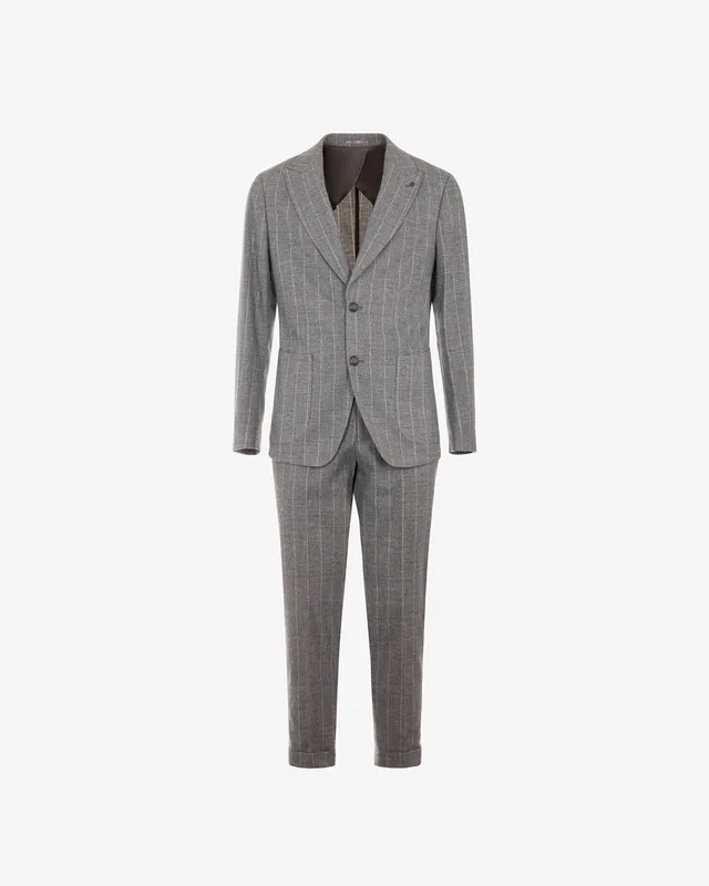 Markup Uomo Abiti & Blazer Abito gessato in flanella