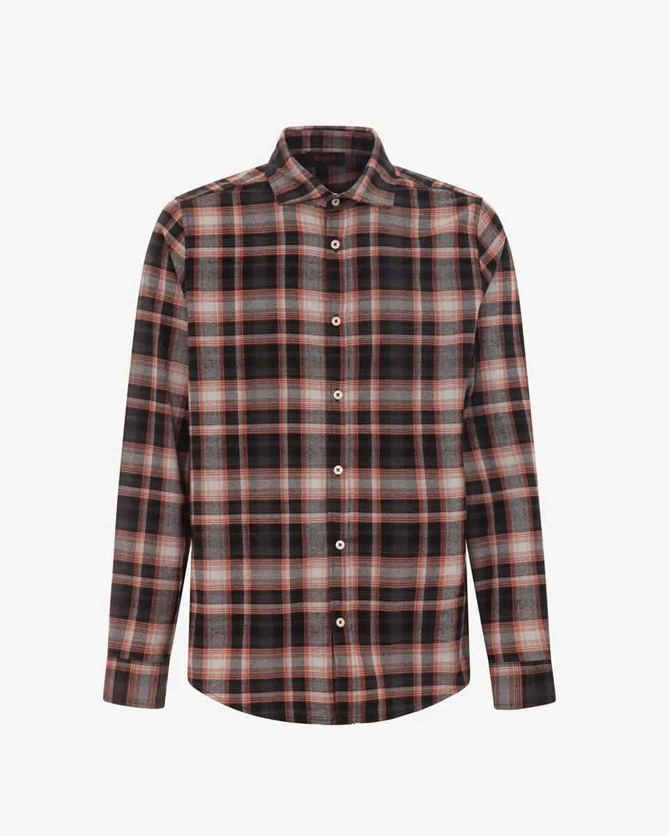 Markup Uomo Camicie Camicia check collo francese camicia