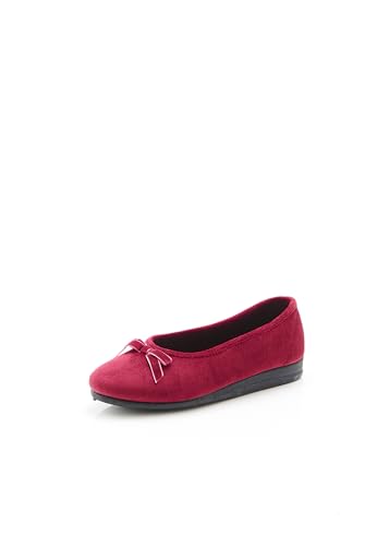 Damart Calzature pantofole donna effetto velluto taglia 36
