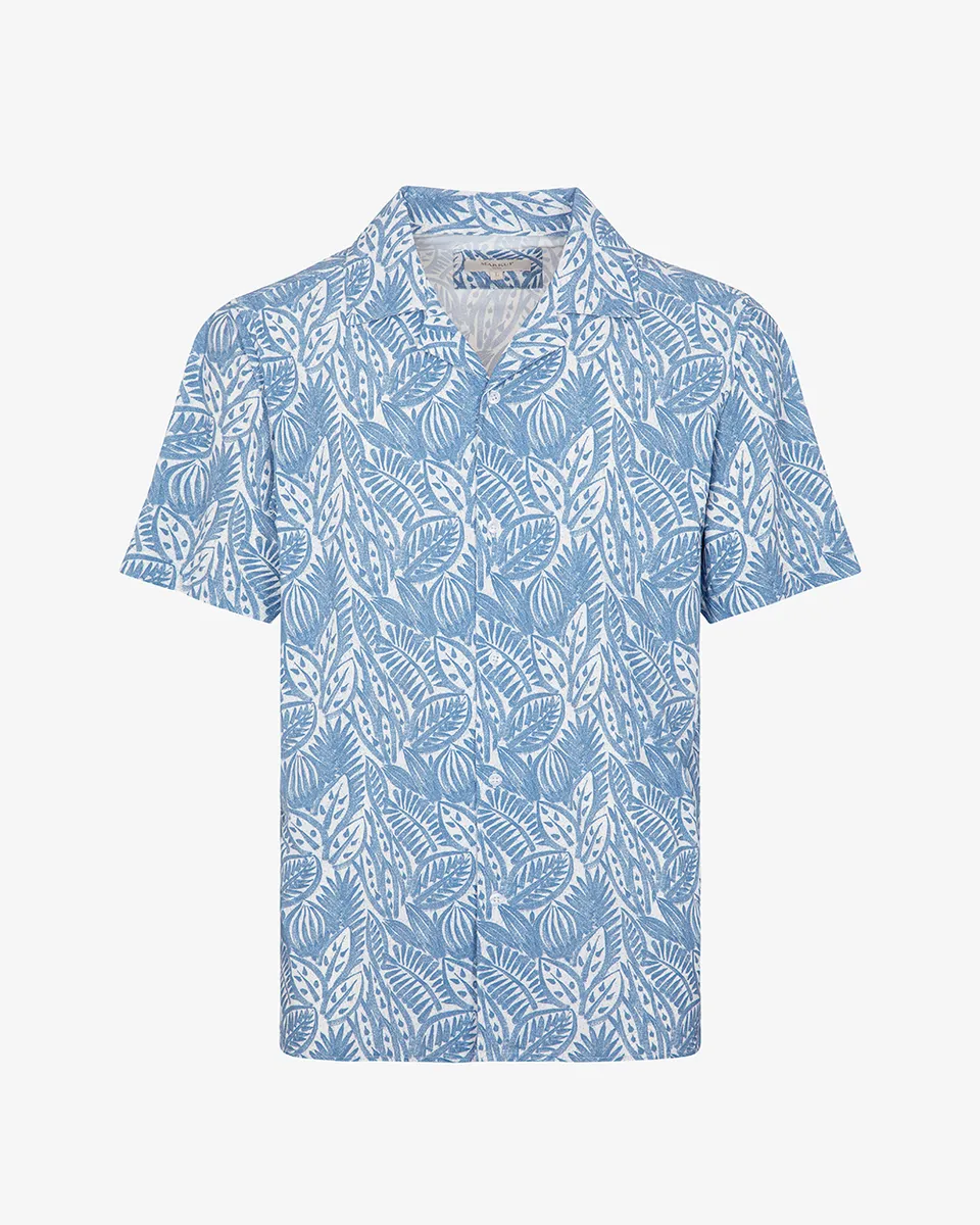 Markup Uomo Camicie Camicia stampata manica corta