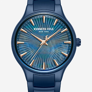 Kenneth Cole Reaction Watches Classic Matte Bracelet Watch orologio blu impermeabile