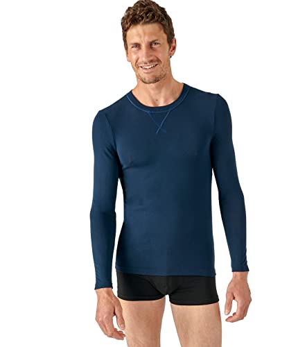 Damart Thermolactyl Sensitive maglietta maniche lunghe blu marine scuro S