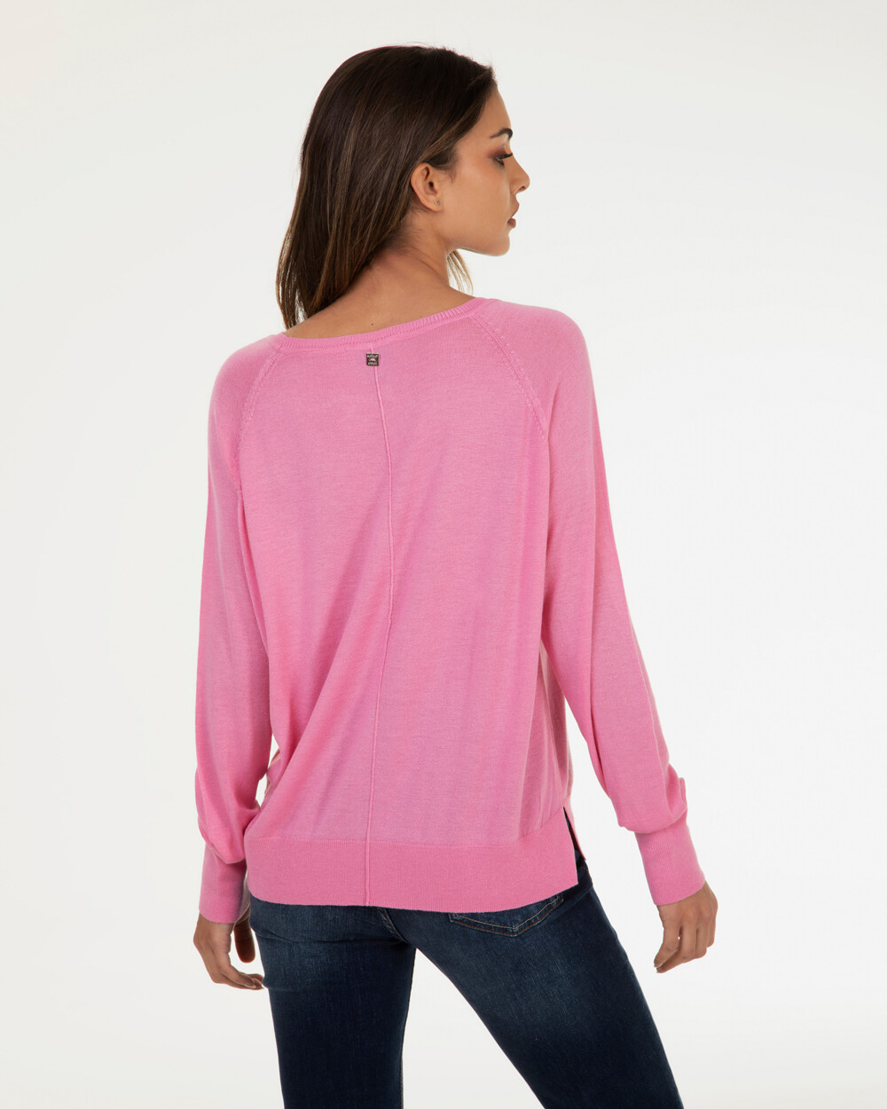 Markup Donna Maglieria Maglia girocollo in viscosa manica raglan