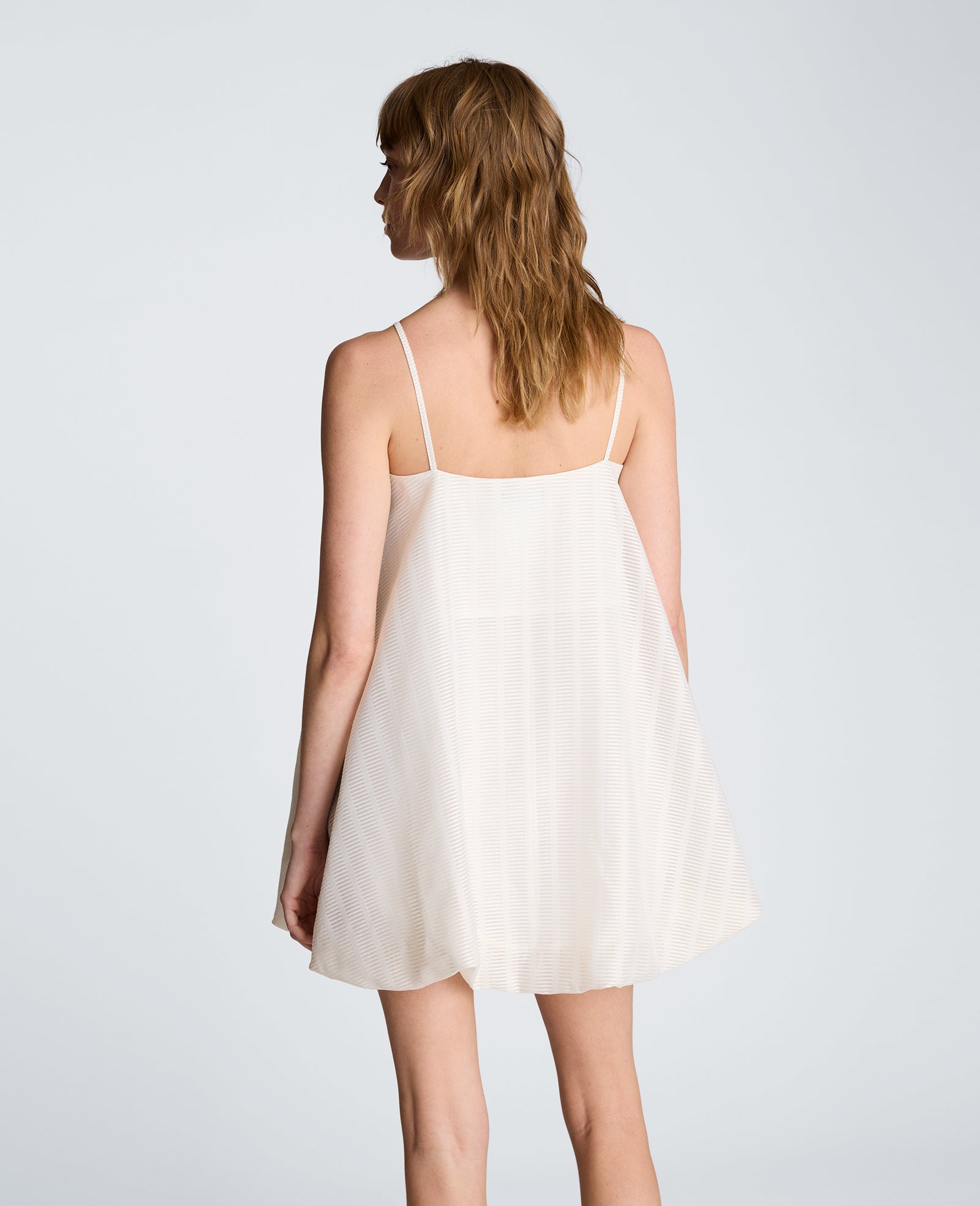 Kenneth Cole Reaction Clothing Bubble Mini Dress vestito Oyster XS–XL in poliestere