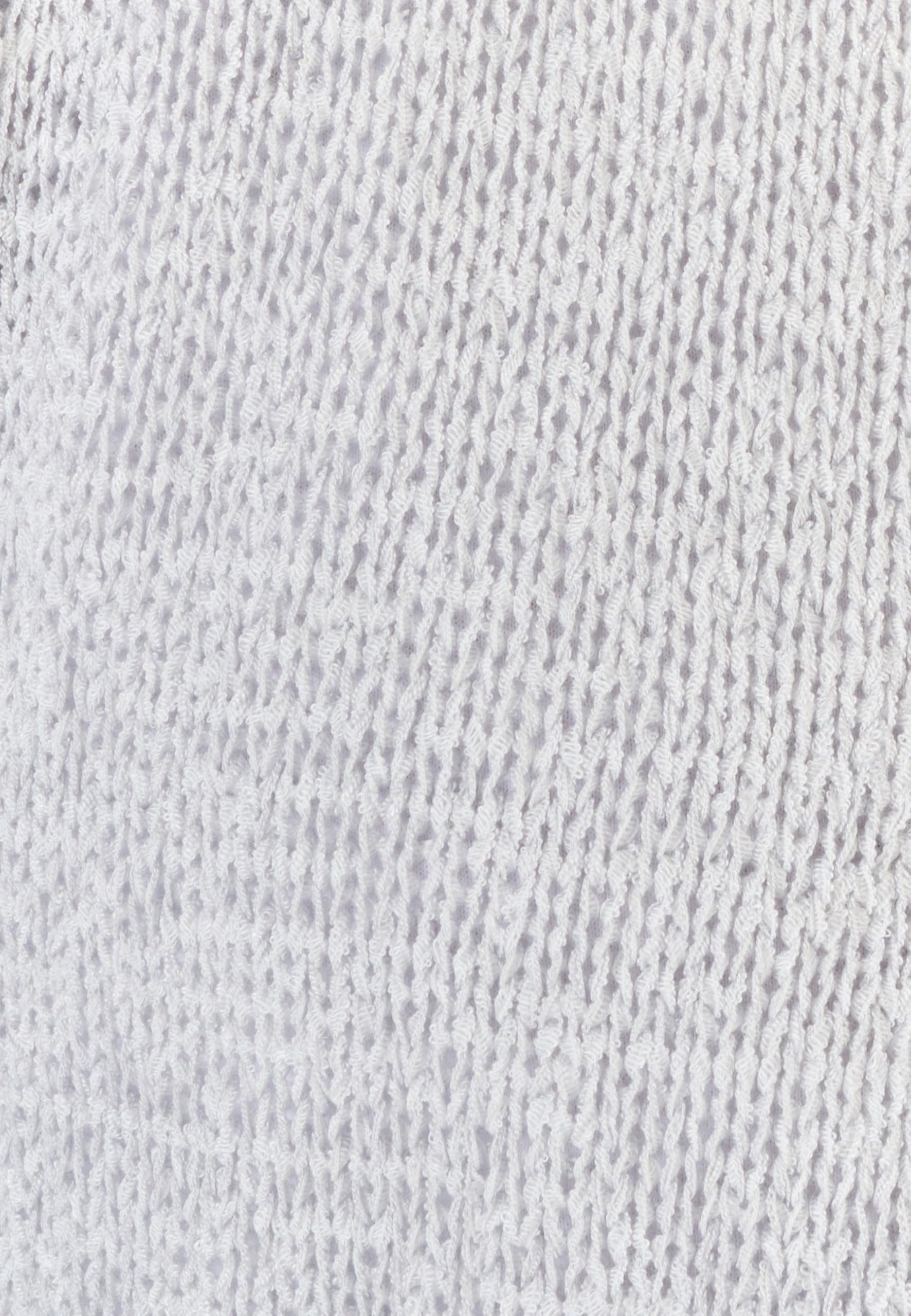 Damart Prêt-à-porter Gilet bolero Maglia Nastro Donna Grigio S maglia