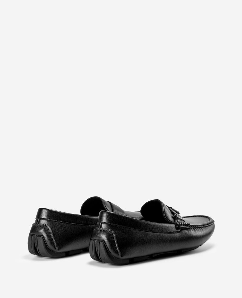 Kenneth Cole Reaction Shoes REACTION Stan Band Driving Loafer mocassino nero
