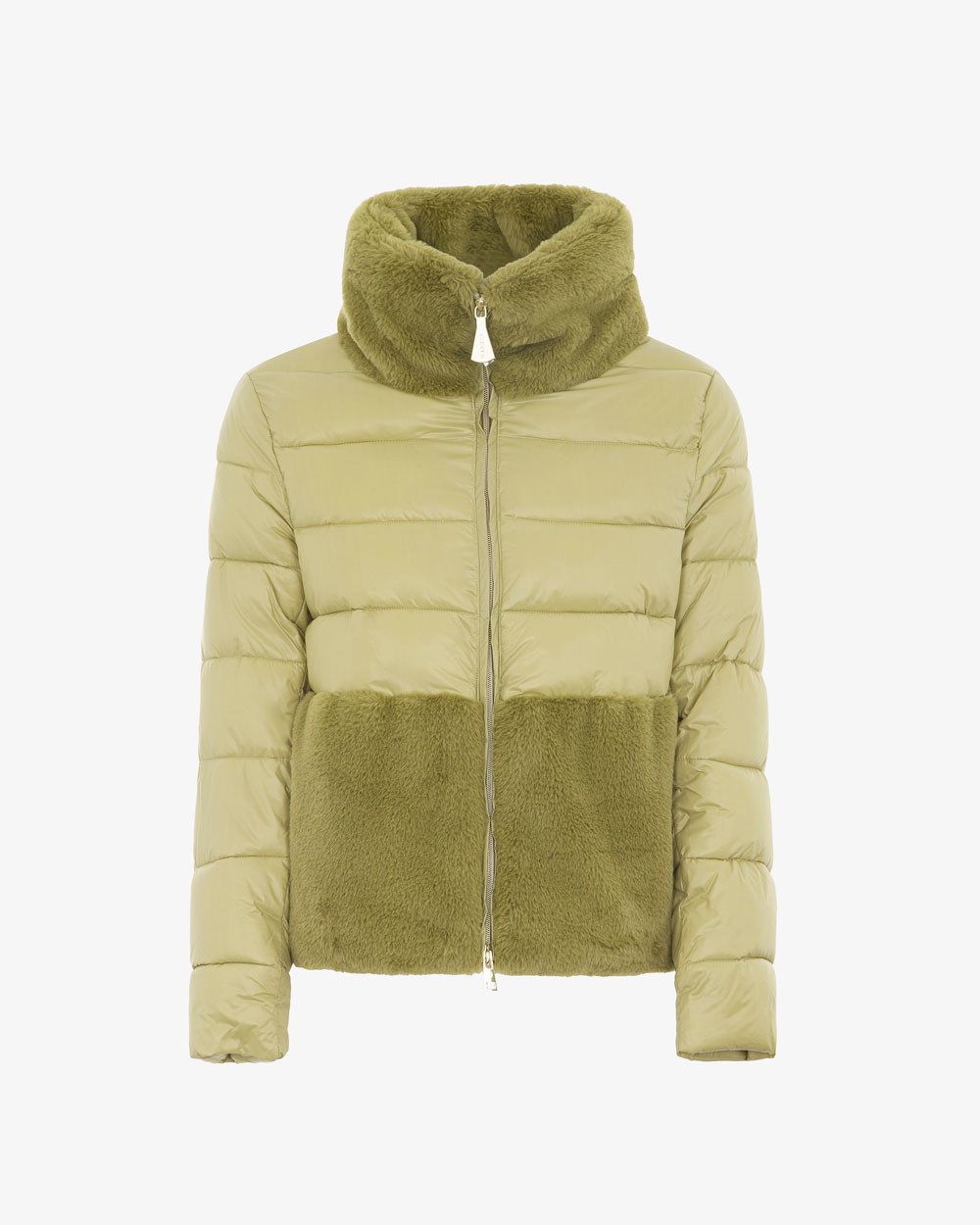 Markup Donna Giacche & Giubbotti Piumino nylon e pelliccia sintetica piumino