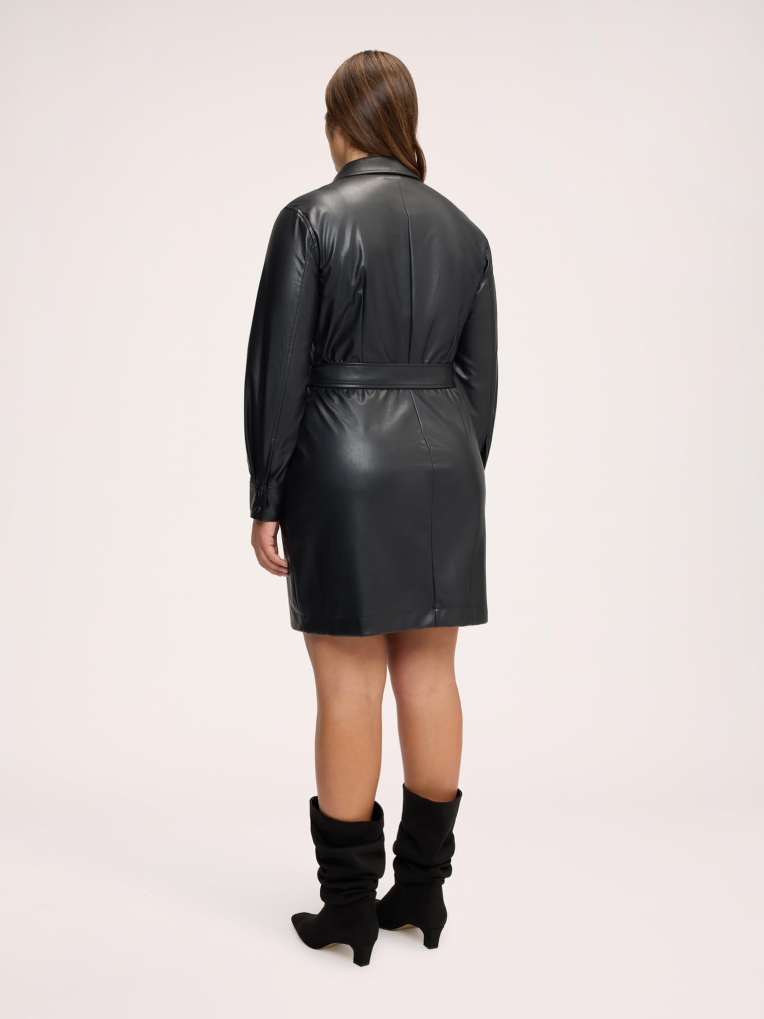 Fiorella Rubino Vestiti Vestito Chemisier Corto Vestito 48 Plus con cintura
