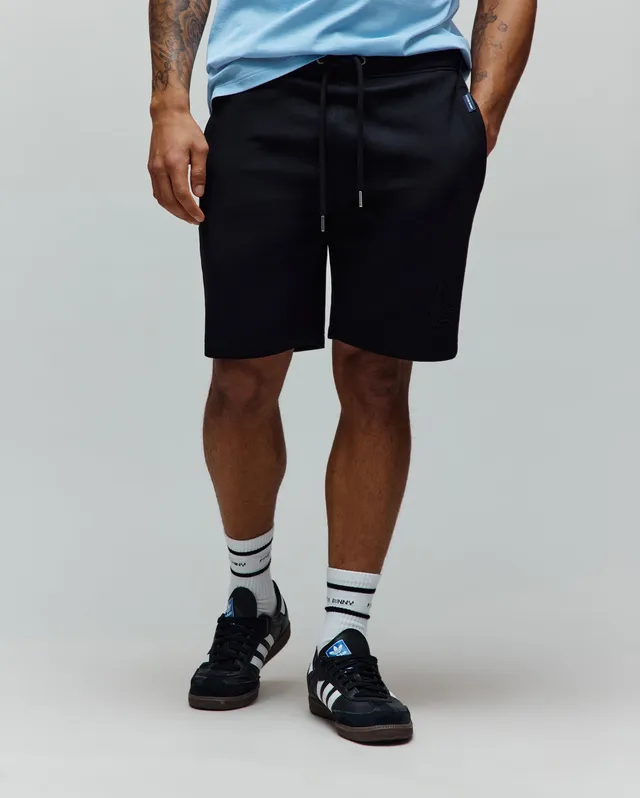 Psycho Bunny Men's Shorts MENS BARRY MODAL SHORT 8" - MB0900037 pantaloncini neri