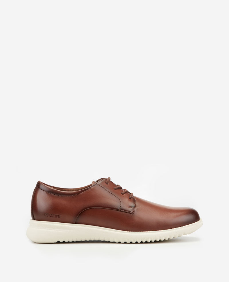 Kenneth Cole Reaction Shoes Nathan Lace-up Oxford scarpe stringate color tan