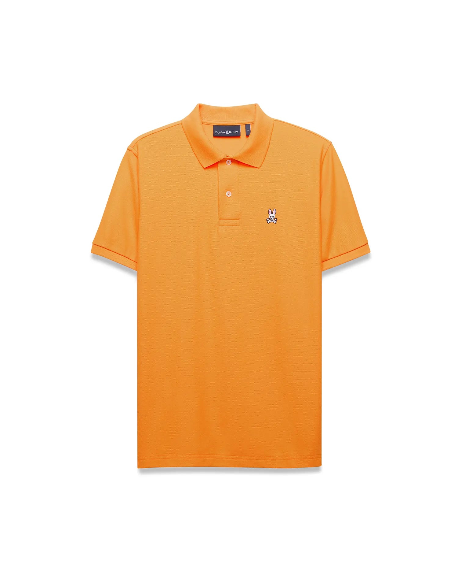 Psycho Bunny Men's Polos Classic Pima Piqué Polo B6K001F200 polo Flame Orange