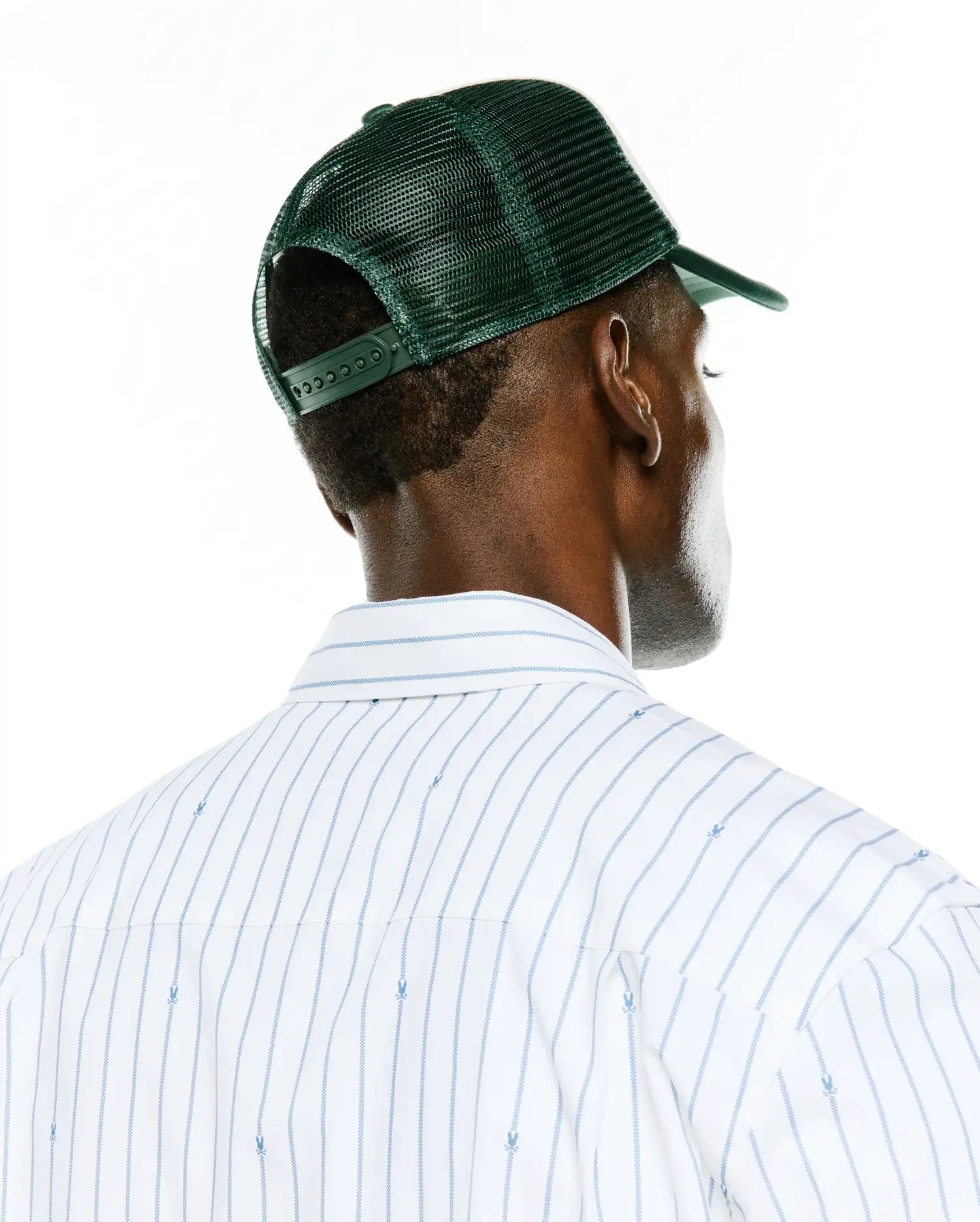 Psycho Bunny Accessories Mike cappellino trucker verde regolabile