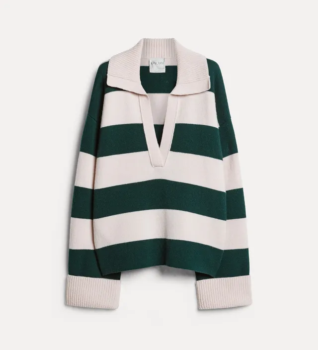 Forte maglieria Lovely maglione ecru cashmere e lana