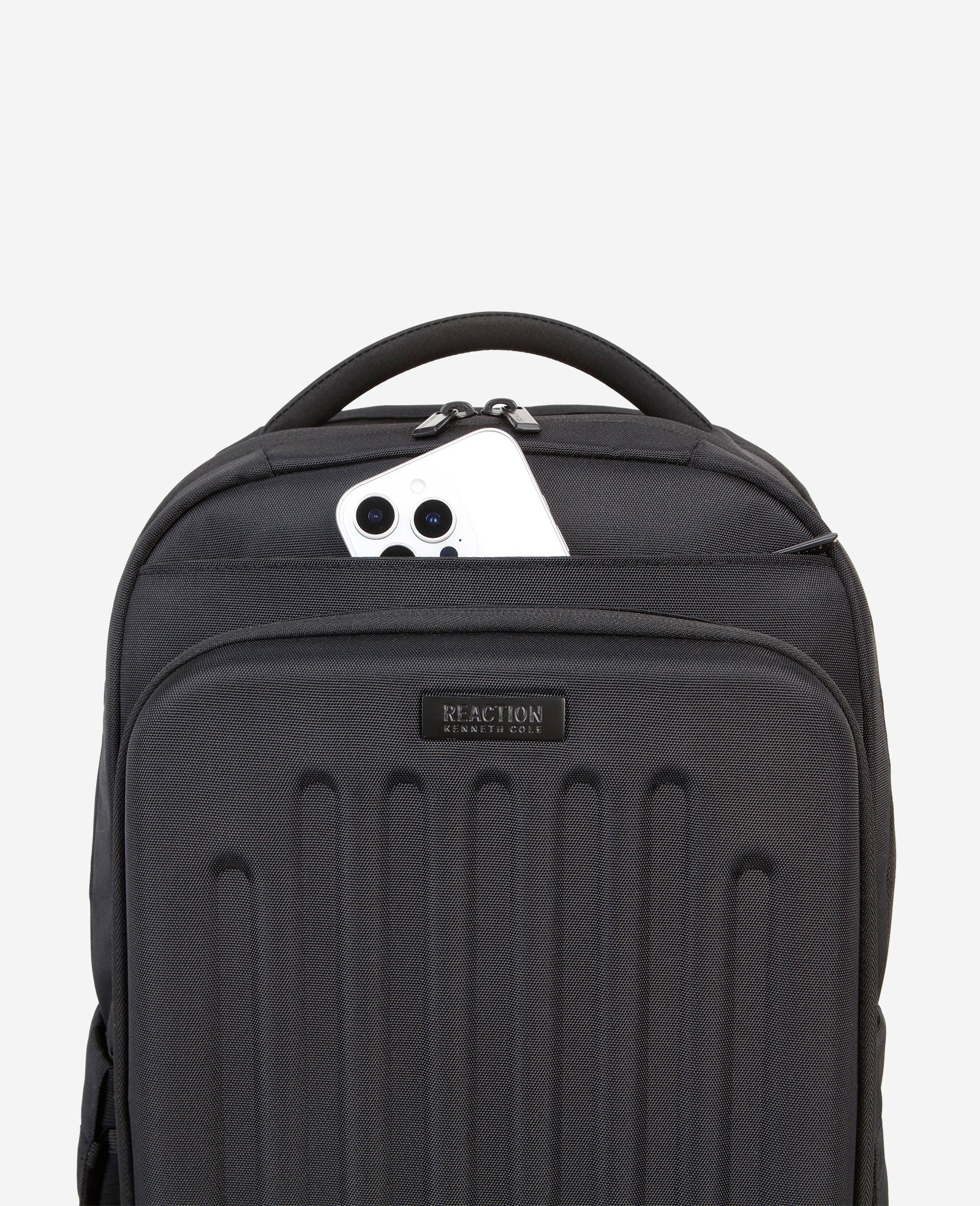 Kenneth Cole Reaction Luggage Venturer Backpack zaino nero porta laptop