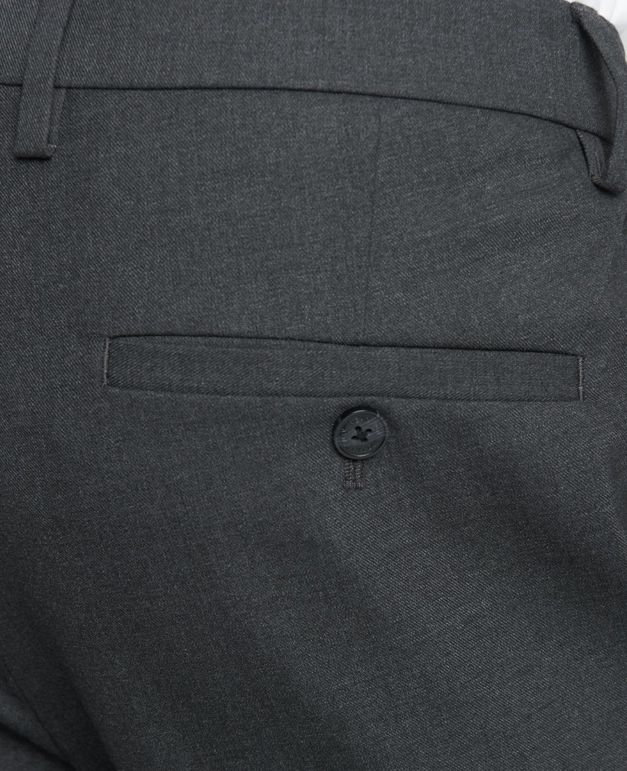 Kenneth Cole Reaction Clothing Slim-Fit Stretch Twill Dress Pant pantaloni grigio antracite 29-40 elasticizzati