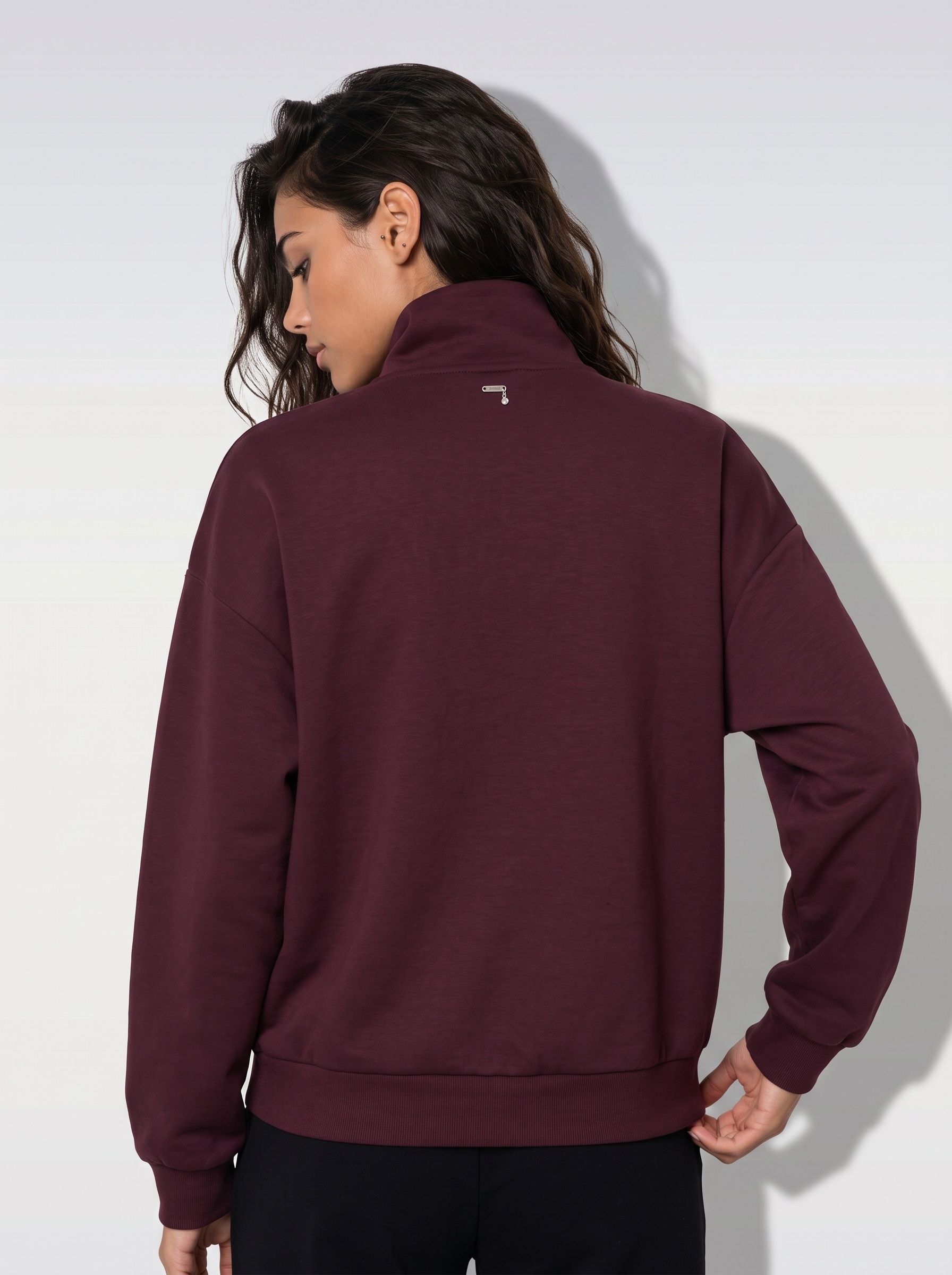 Markup Donna T-Shirt & Felpe Felpa zip interlock