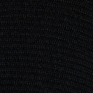 Kenneth Cole Reaction Clothing Horizontal Shaker Crop Turtleneck dolcevita nero