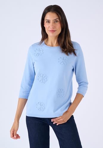 Damart Prêt-à-porter Maglione Ricamato donna in cotone