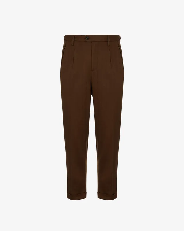 Markup Uomo Pantaloni & Bermuda Pantalone one pince cotone resca pantalone