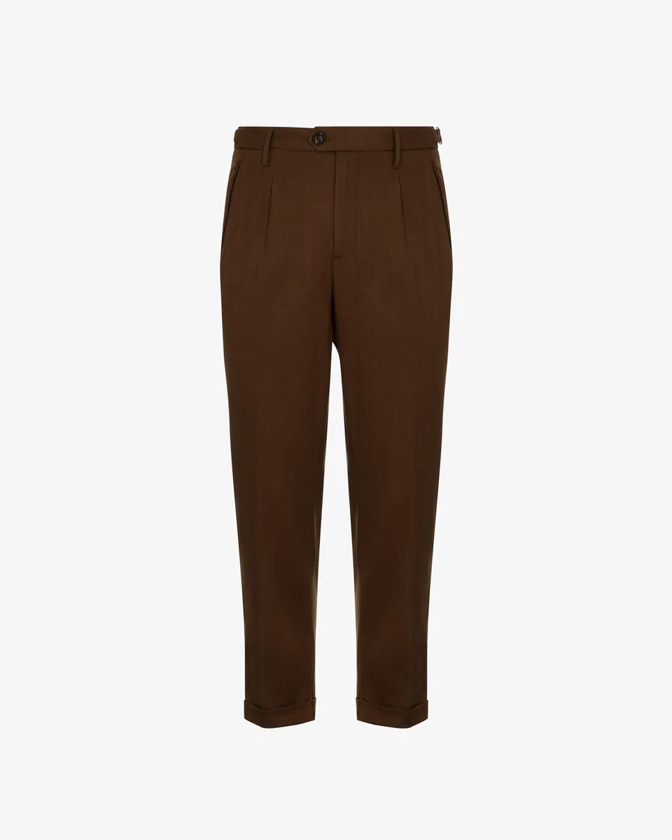 Markup Uomo Pantaloni & Bermuda Pantalone one pince cotone resca pantalone
