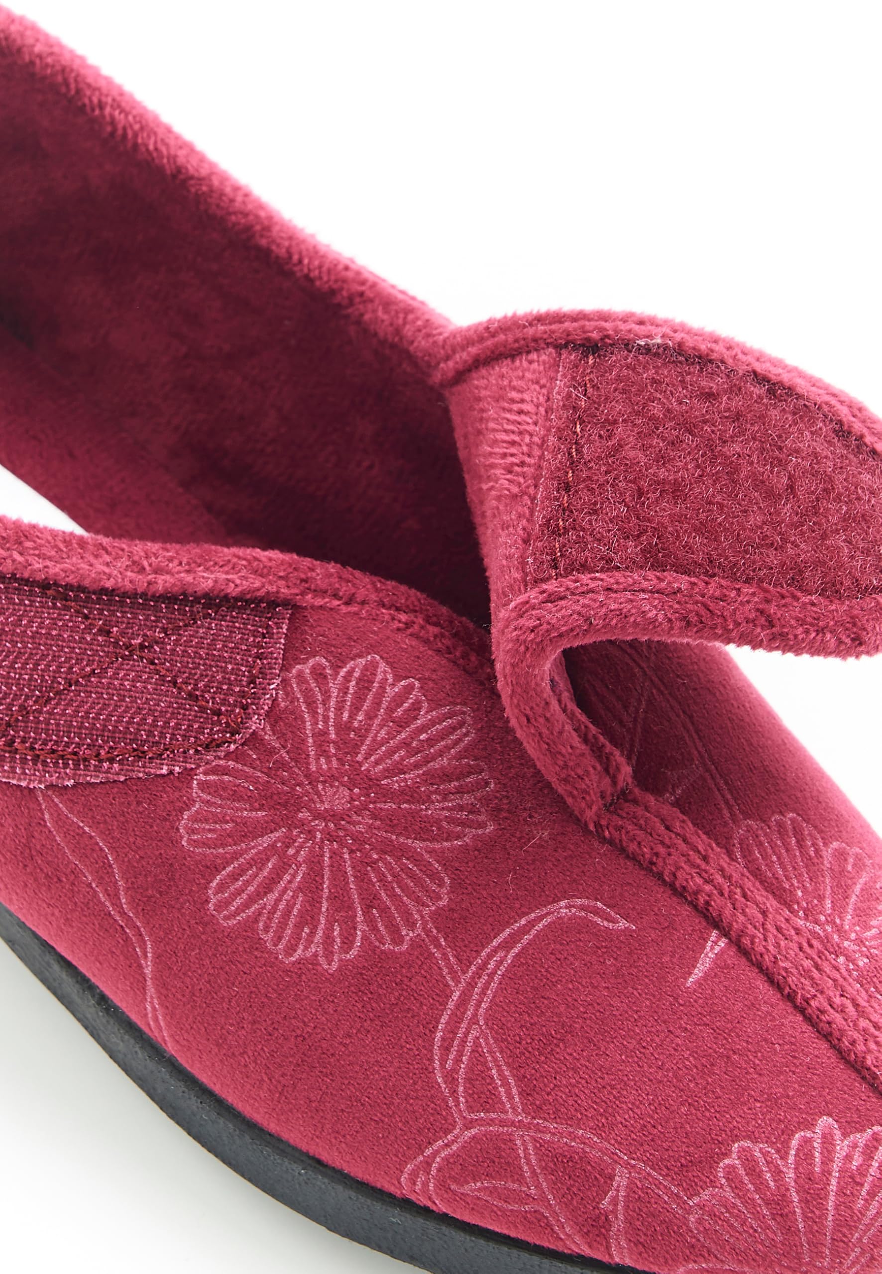 Damart Calzature Pantofole Scratch donna rosse 36 comfort