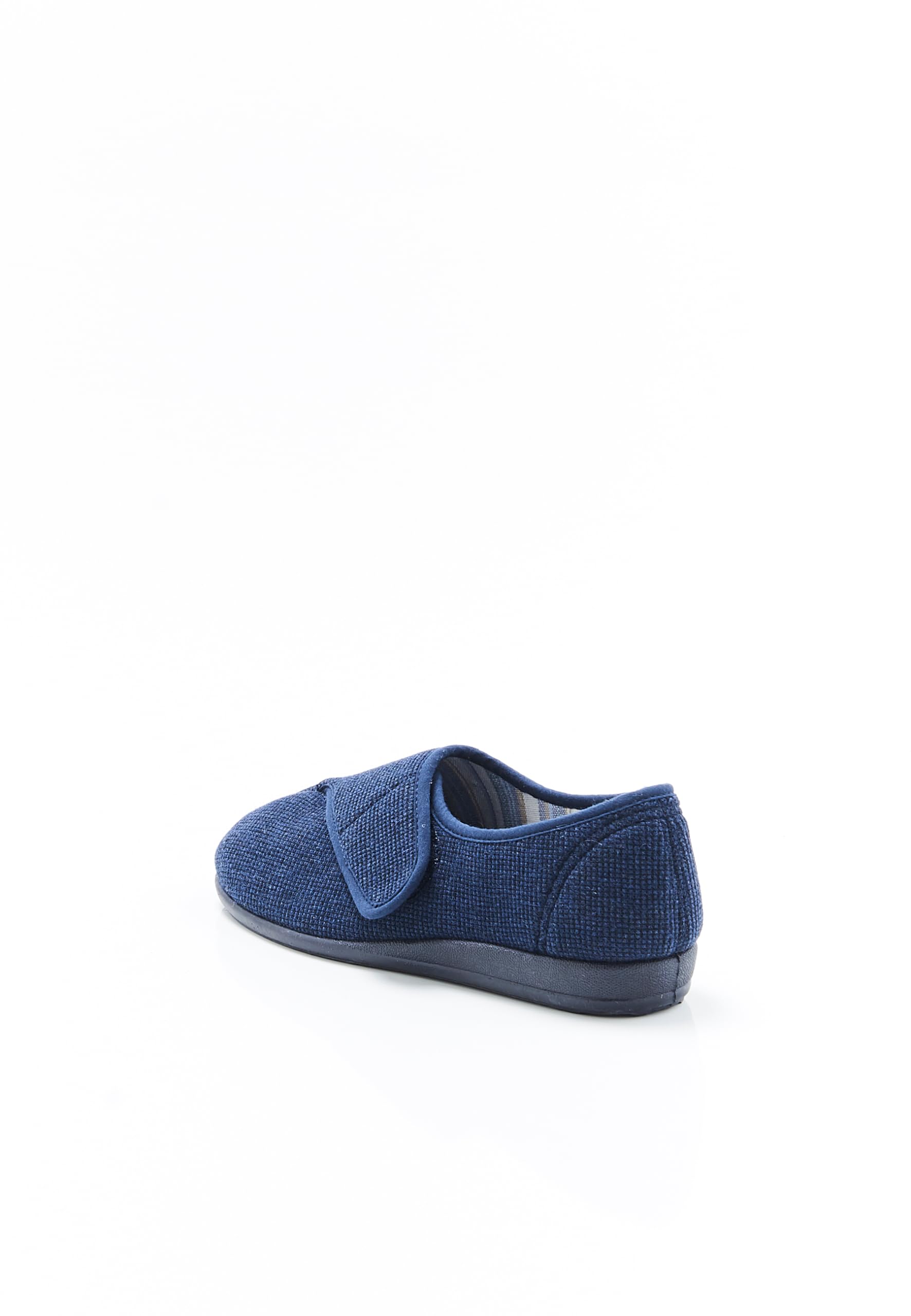 Damart Calzature Pantofole in maglia goffrata con graffi donna blu marino 36 EU