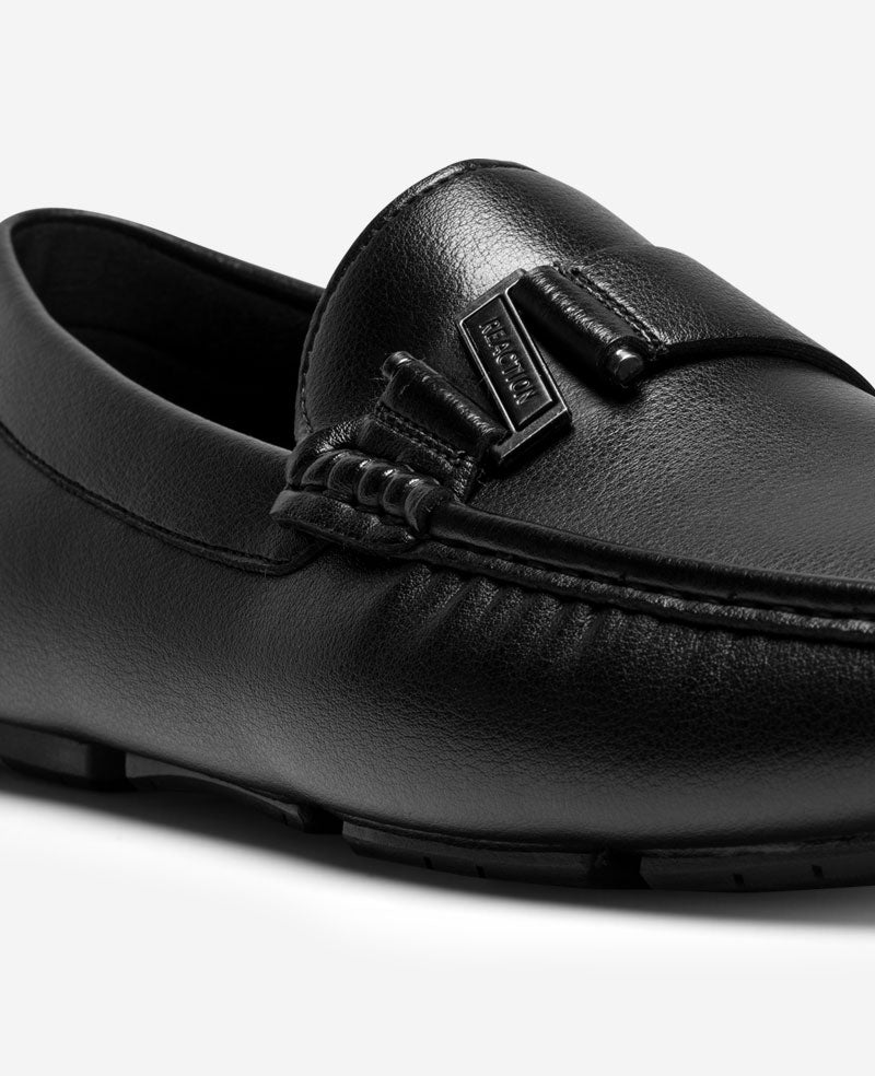 Kenneth Cole Reaction Shoes REACTION Stan Band Driving Loafer mocassino nero