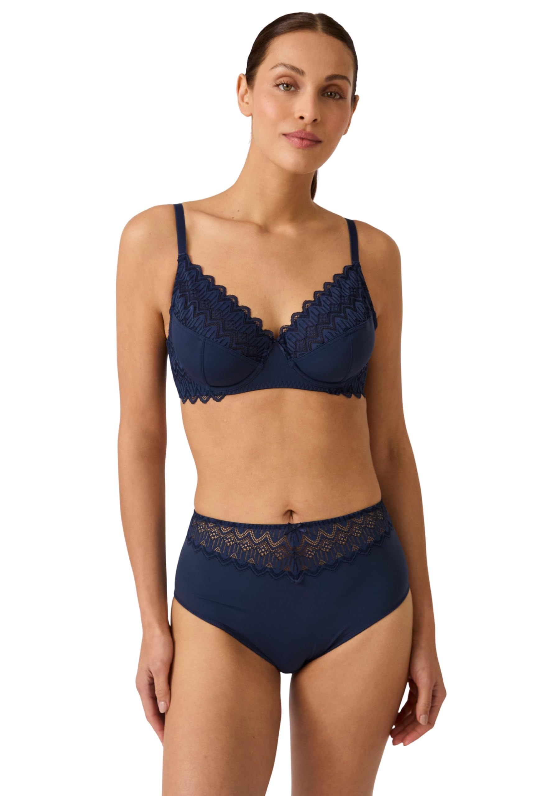 Damart Biancheria intima LENA mutandine maxi blu marino