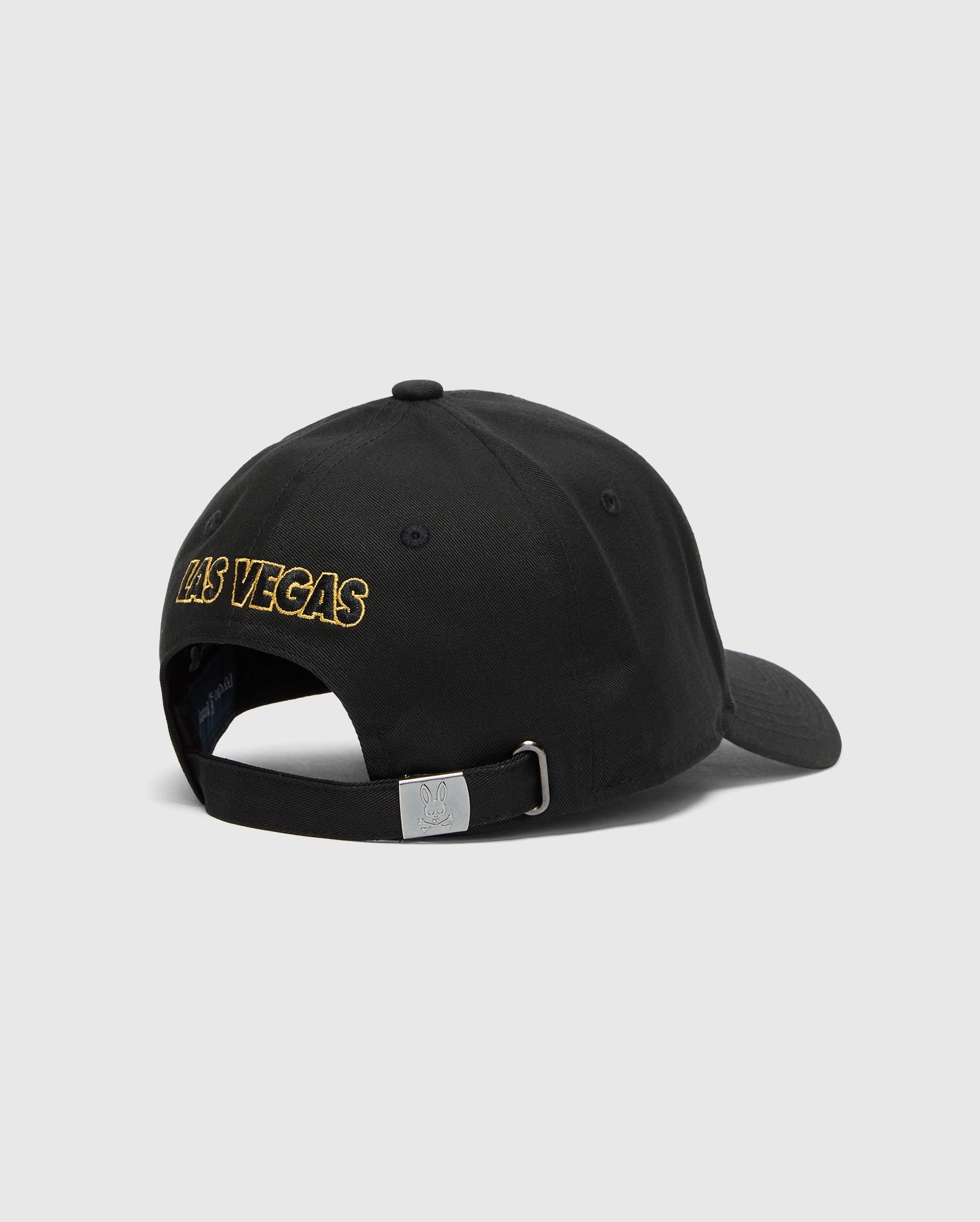 Psycho Bunny Accessories MENS LAS VEGAS BASEBALL CAP MO1500011 cappellino nero