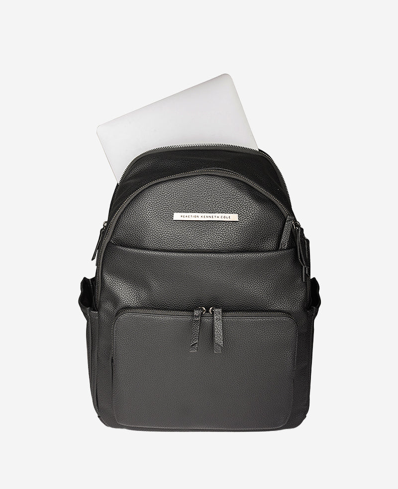 Kenneth Cole Reaction Luggage Marley Laptop Backpack zaino nero porta PC