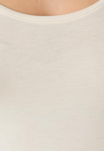 Damart Thermolactyl Sensitive T-shirt termica donna manica corta marrone macaron L