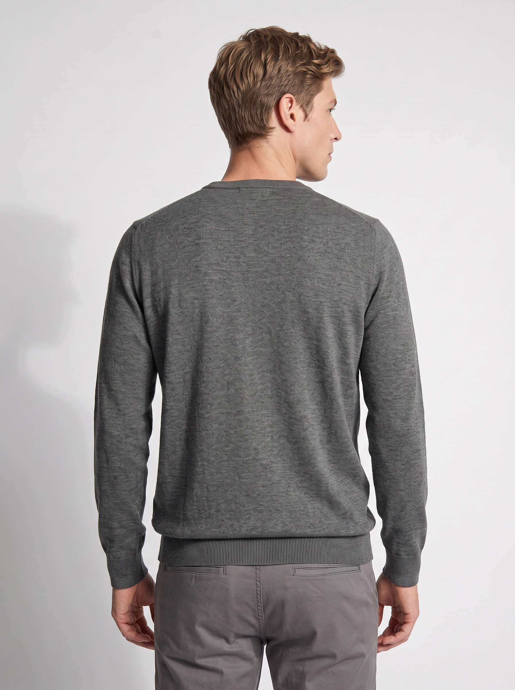Markup Uomo Maglieria Maglione Girocollo Viscose Blend