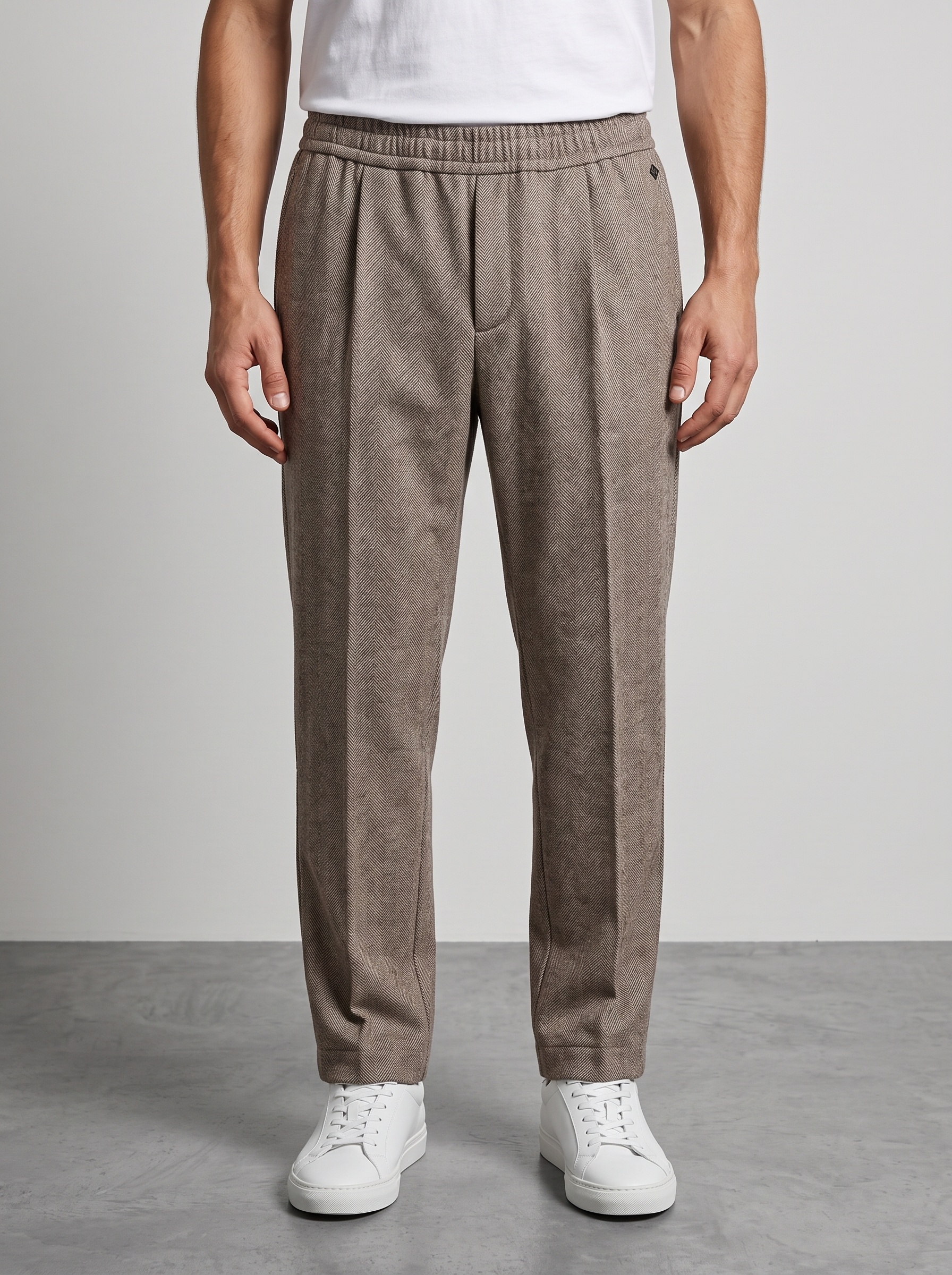 Markup Uomo Pantaloni & Bermuda Pantalone wide leg capri resca lana uomo