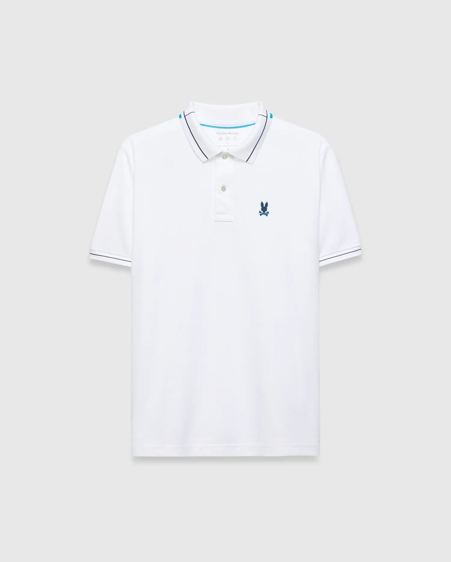 Psycho Bunny Men's Polos Edwin polo sport bianca slim fit
