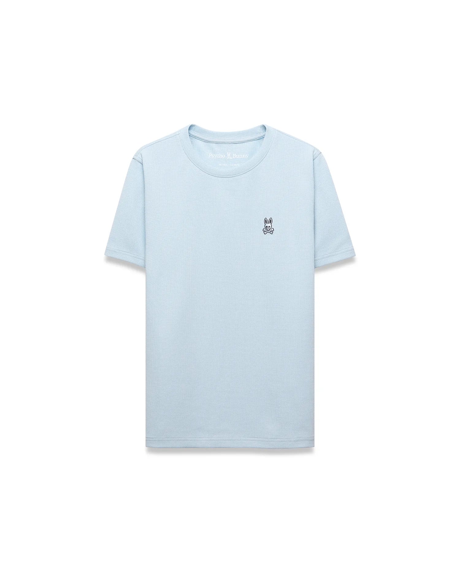 Psycho Bunny Kids Tees KIDS MAXTON WAFFLE TEE KT0200267 maglietta Skyway