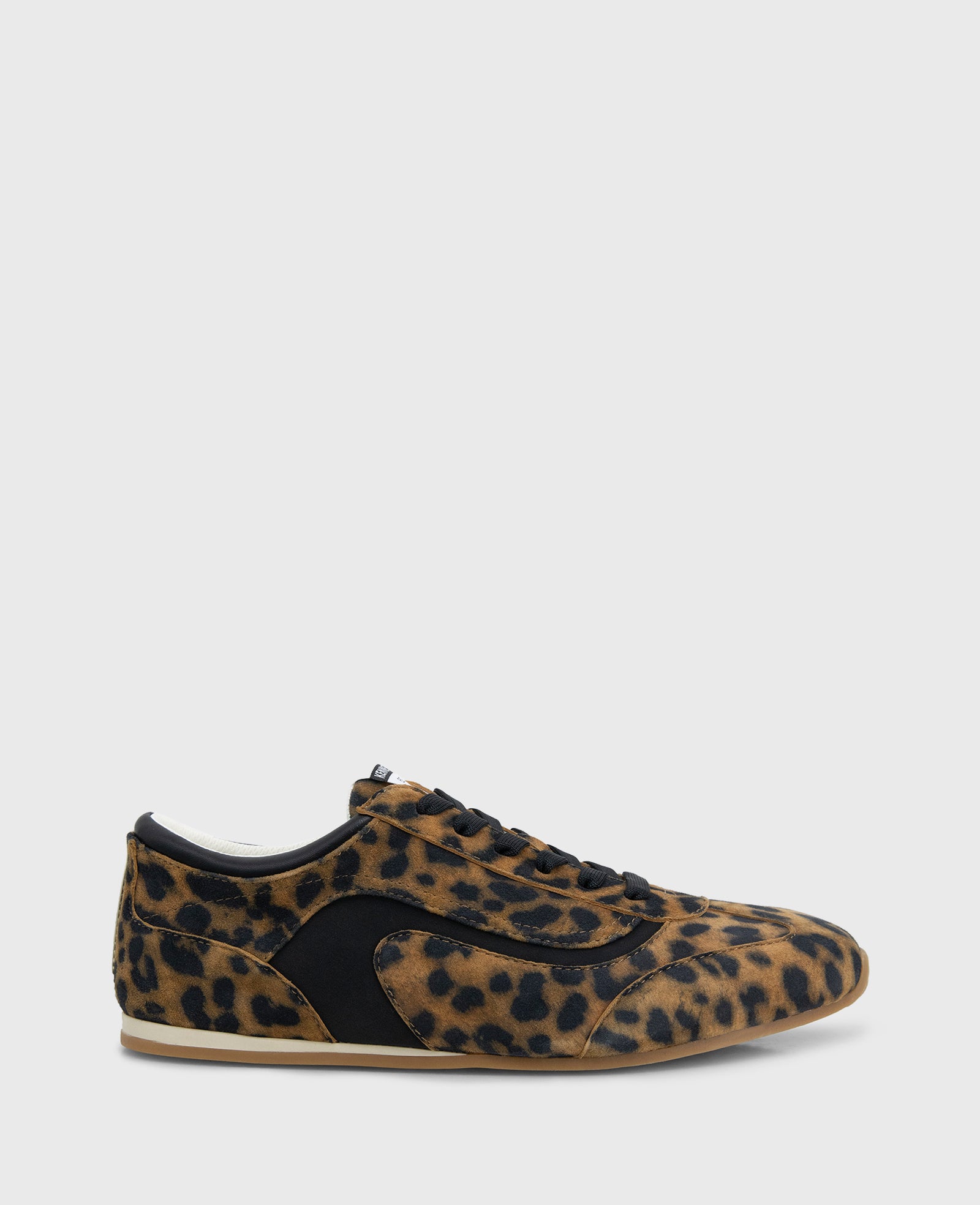 Kenneth Cole Reaction Shoes Alma Leopard Suede Sneaker sneaker leopardata memory foam