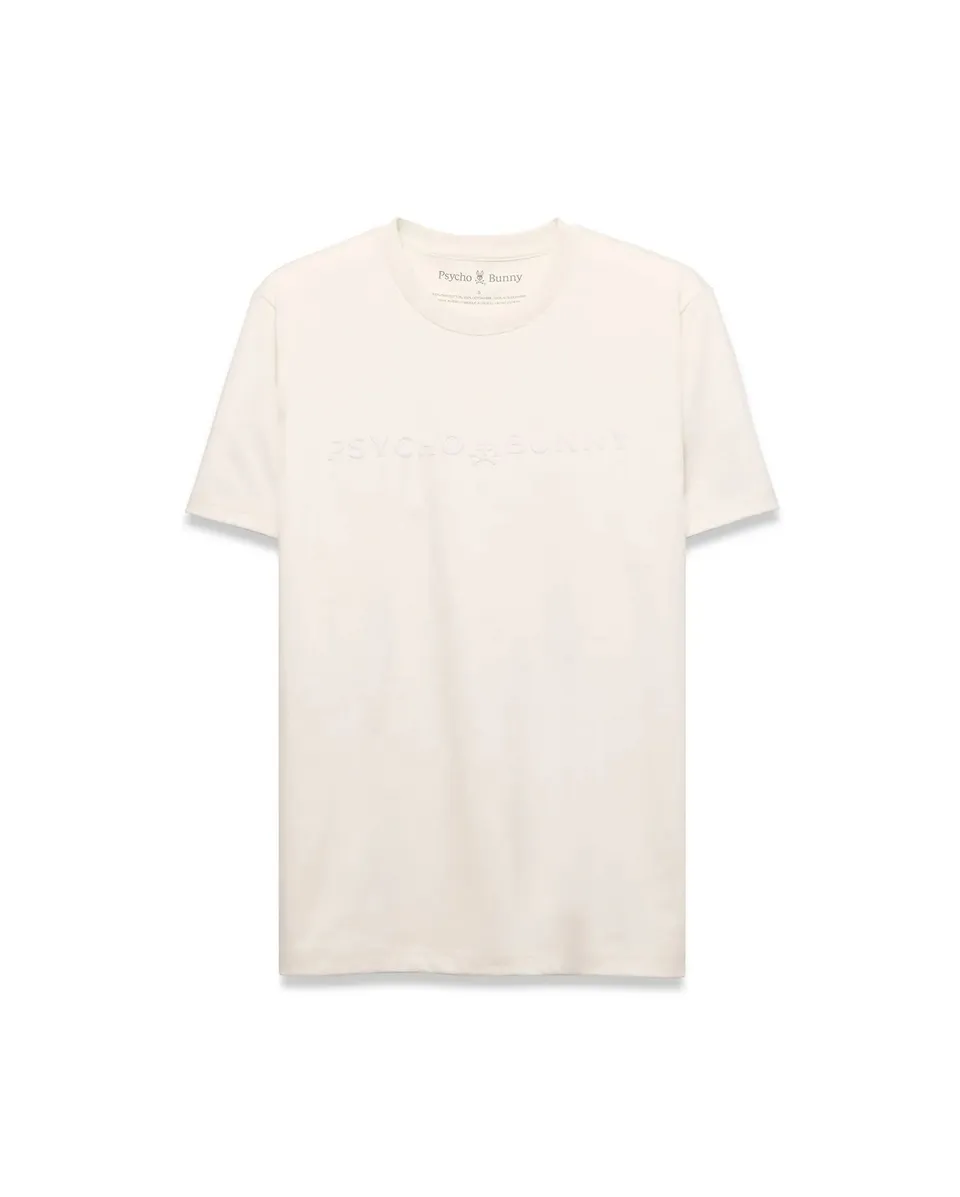 Psycho Bunny Royce Graphic Tee t-shirt uomo bianca