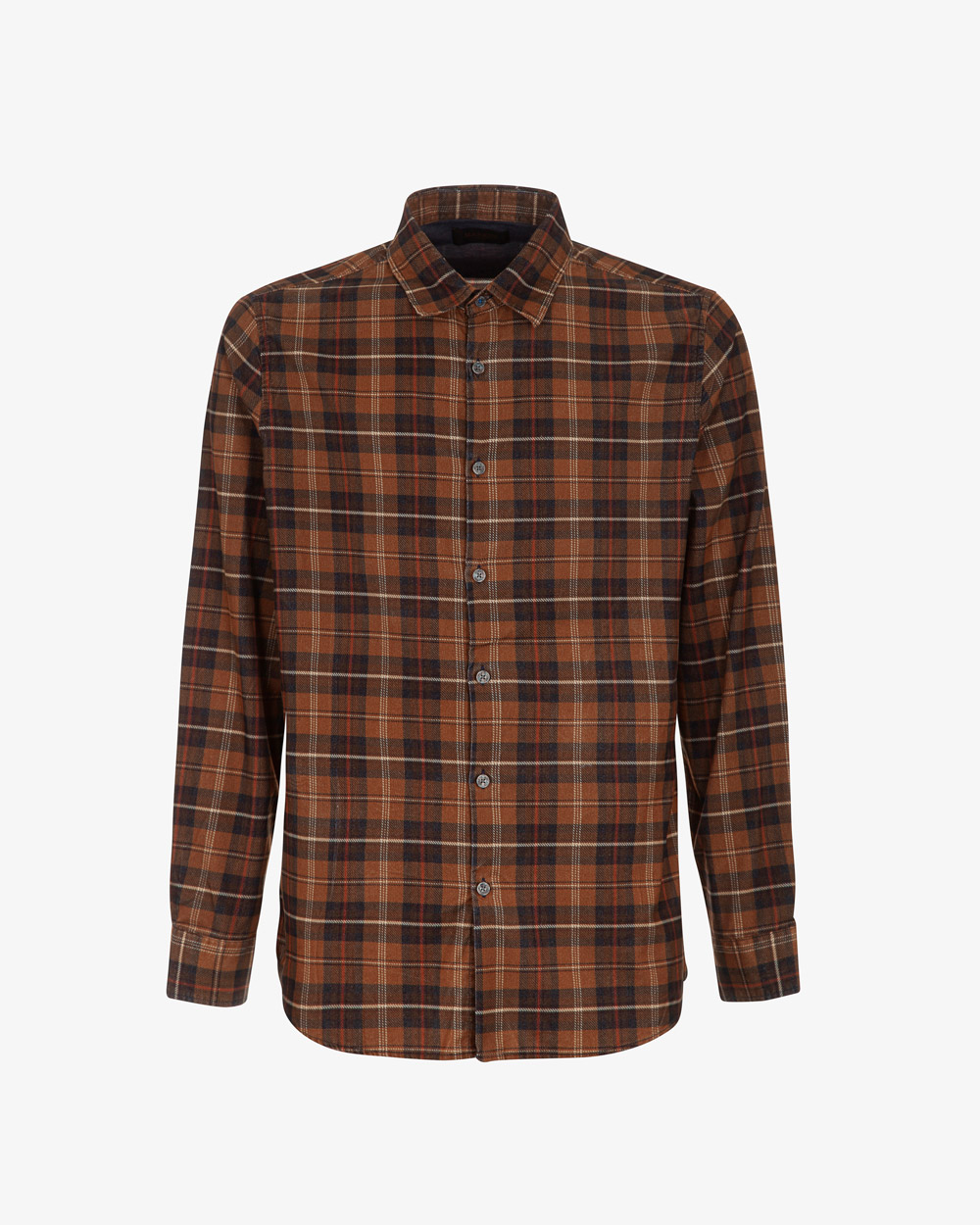 Markup Uomo Camicie Camicia in velluto stampa check