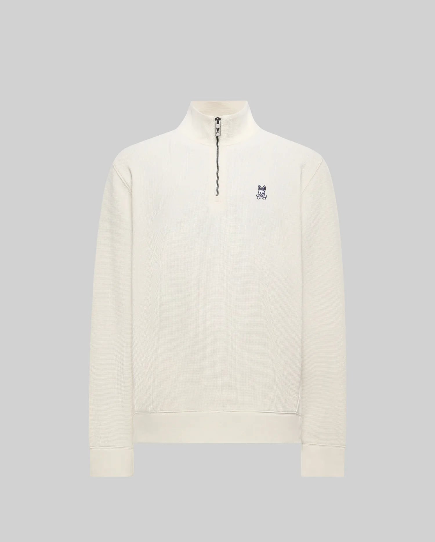 Psycho Bunny Maxton Waffle 1/4 Zip MT0500253 felpa beige XXS-XXXL