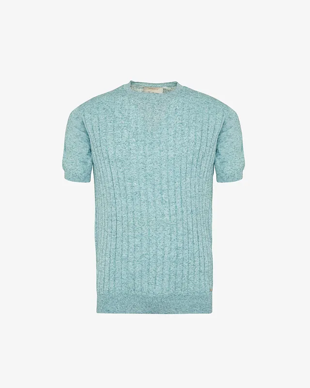 Markup Uomo Maglieria Girocollo a coste larghe maglione
