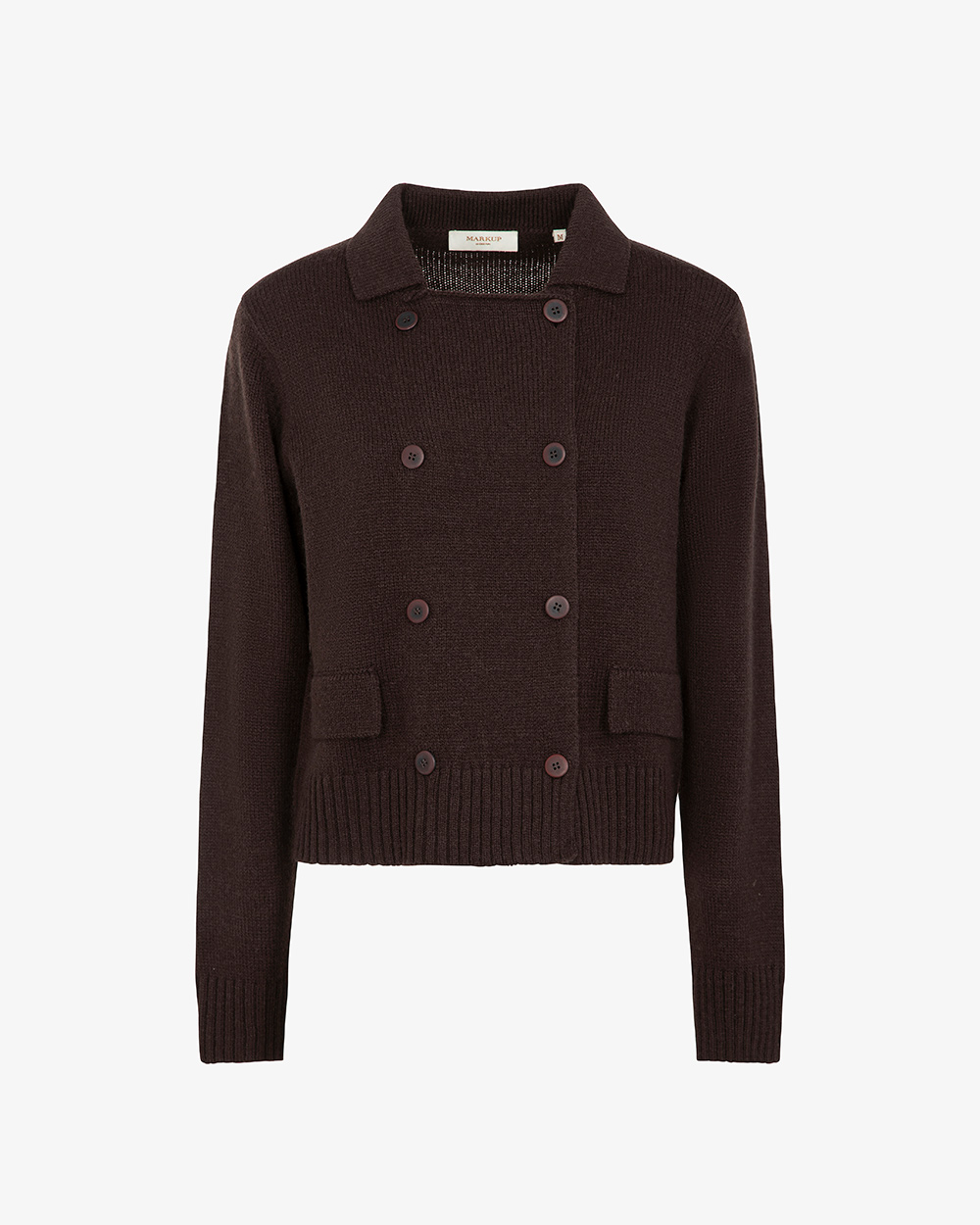 Markup Donna Maglieria Cardigan doppiopetto misto lana