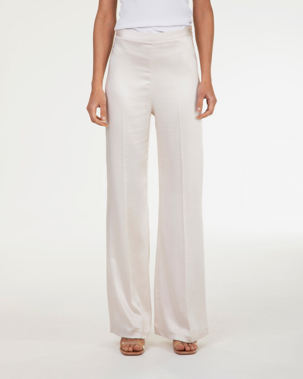Markup Donna Jeans & Pantaloni Pantapalazzo in raso