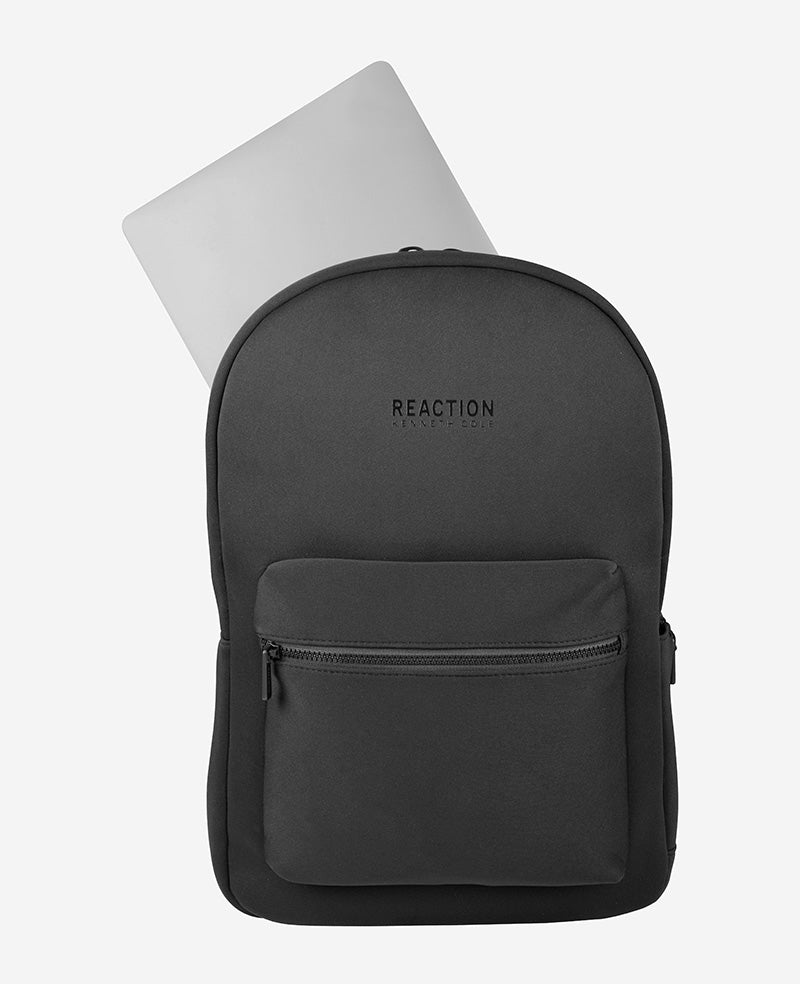 Kenneth Cole Reaction Luggage Logan Classic Backpack zaino nero con tasca laptop