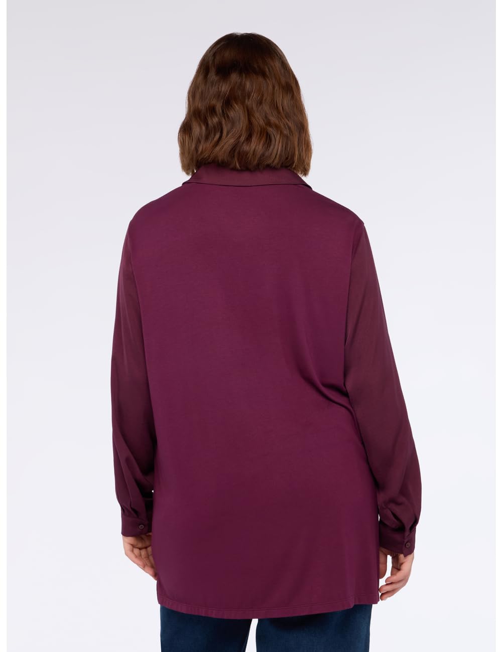 Fiorella Rubino Camicie e bluse Camicia bimaterica Misto Viscosa